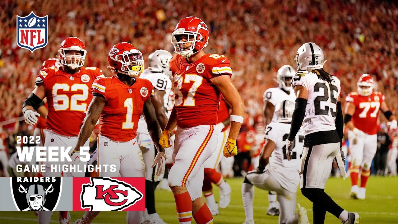 kansas city chiefs vs las vegas raiders match player stats